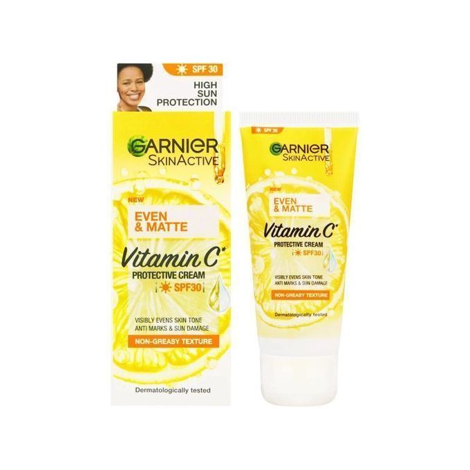 【Discounted】Garnier Even & Matte Vitamin C Sunscreen SPF30 50ml