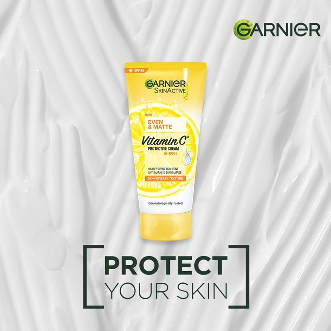 【Discounted】Garnier Even & Matte Vitamin C Sunscreen SPF30 50ml