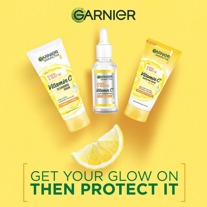 【Discounted】Garnier Even & Matte Vitamin C Sunscreen SPF30 50ml