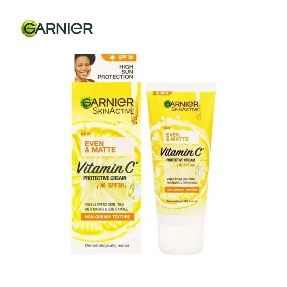 【Discounted】Garnier Even & Matte Vitamin C Sunscreen SPF30 50ml