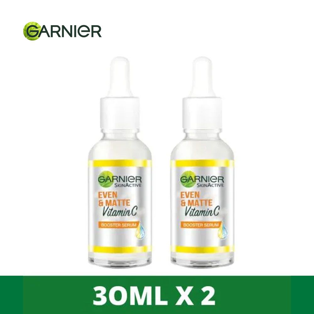 【Promotion】Garnier Vitamin C Booster Serum 30ml Twin Pack