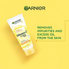 Garnier Even & Bright Vitamin C Cleansing Foam 100Ml