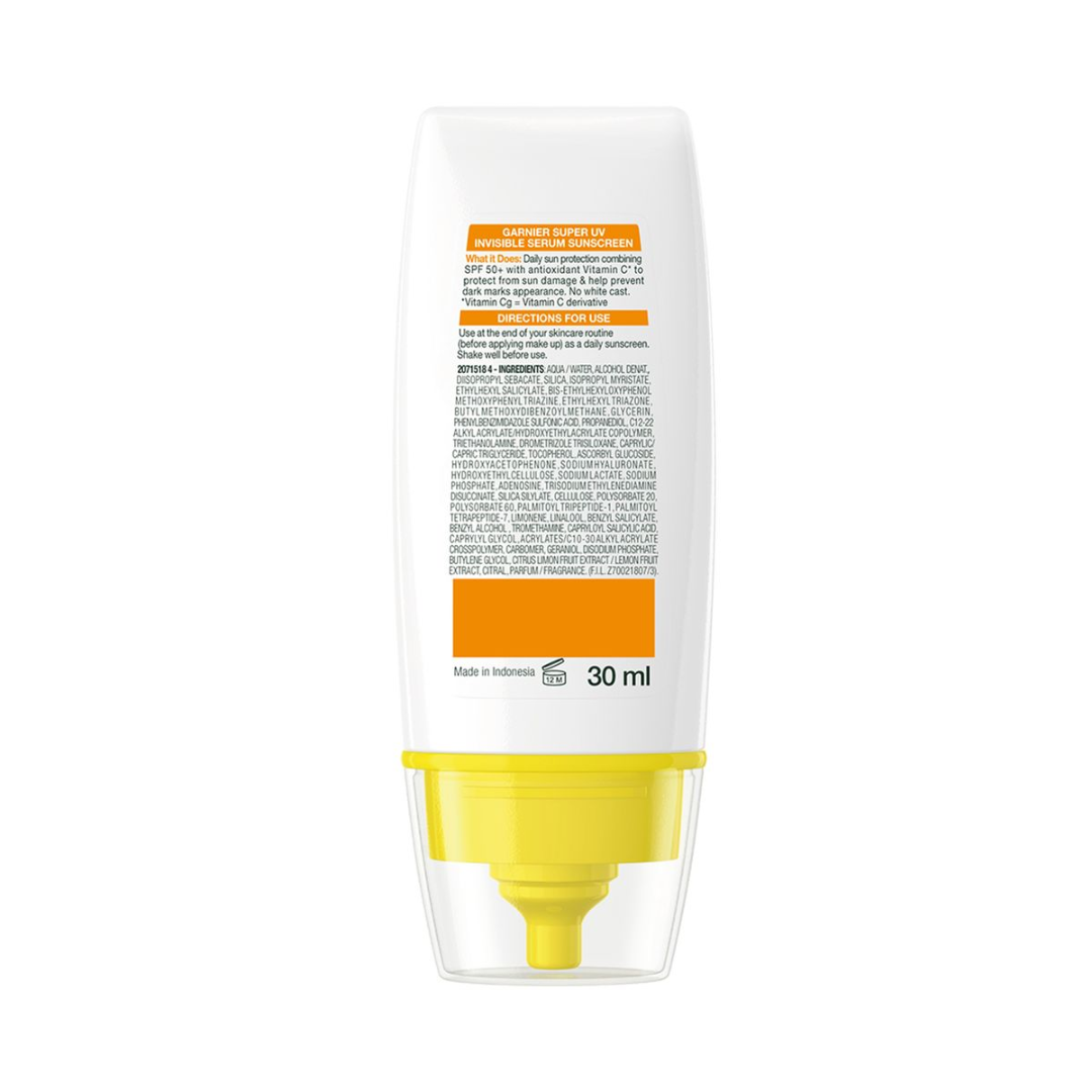 【New Product】Garnier Even & Matte Day Routine Go-Pack ; Day Serum 30ml+ Super UV Spf 50 Serum 30ml