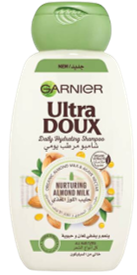 Garnier Ultra Doux Almond Milk Hydrating Shampoo, 400Ml