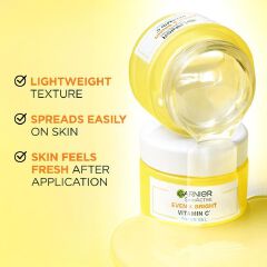 【Pack of 2】Garnier Skin Active Vitamin C Brightening Glow Jelly Moisturiser 50ml