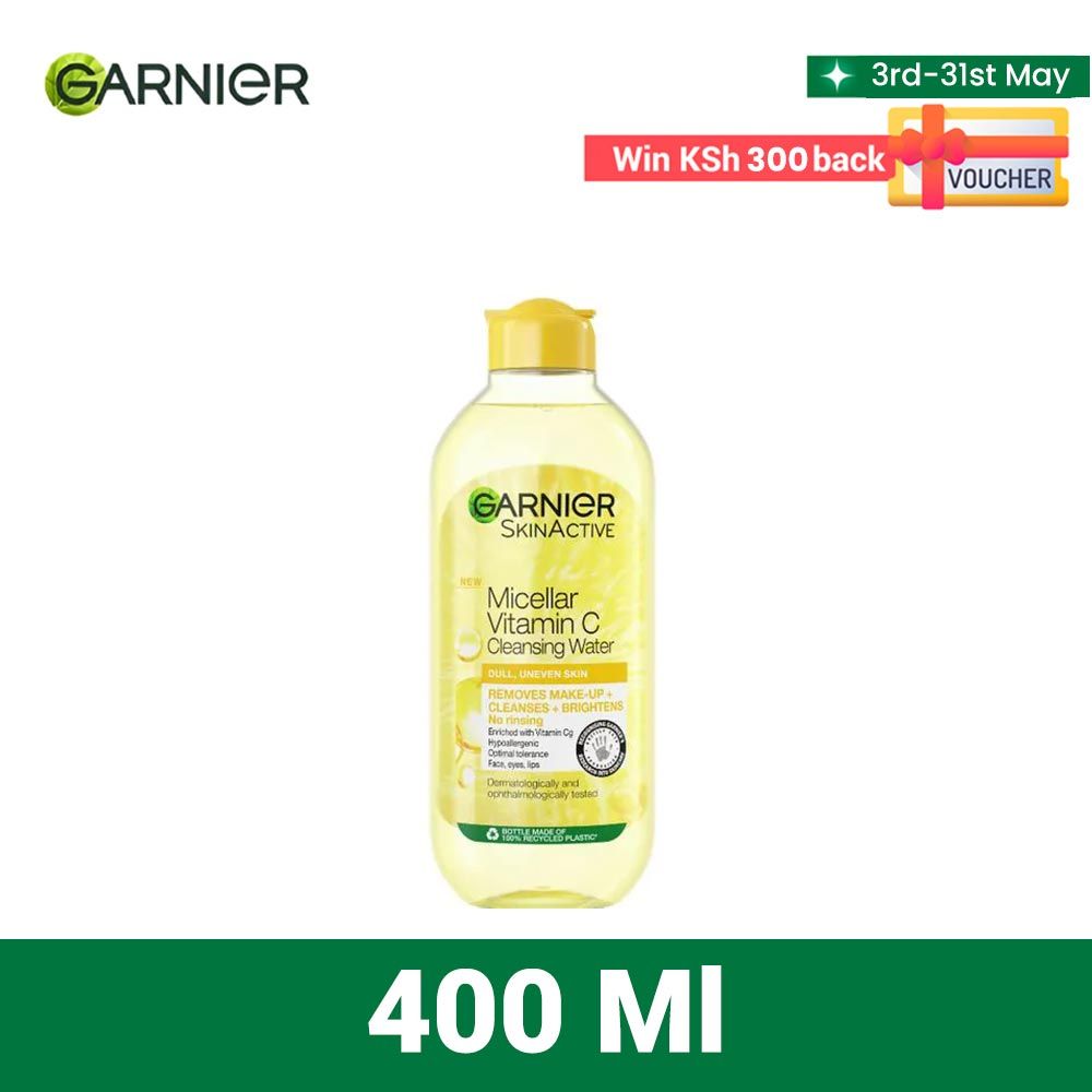 Garnier Even & Matte Vitamin C Micellar Cleansing Water - 400ml