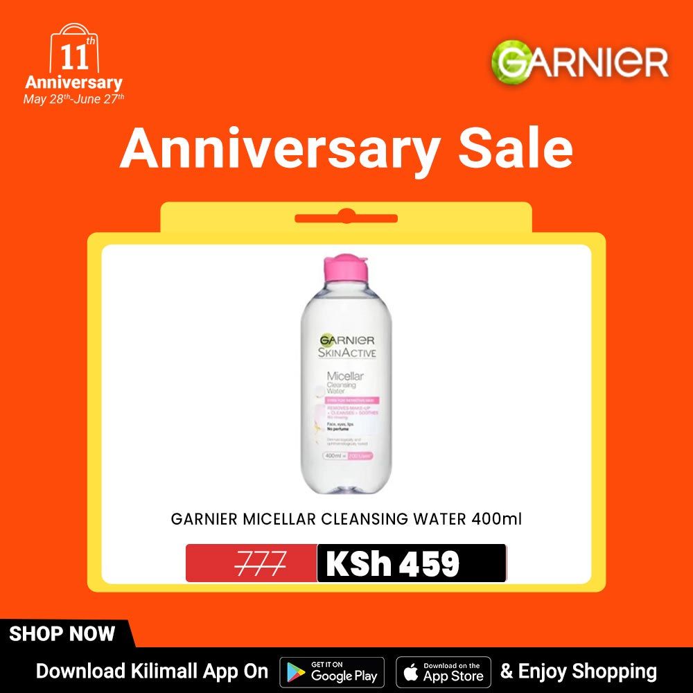 【Discounted】Garnier Micellar Cleansing Water For Sensitive Skin - 400ml
