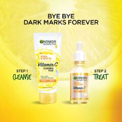 【Discounted】Garnier Even & Matte Day Cleanse & Treat Starter Pack: Day Serum 15ml + Cleansing Foam 50ml