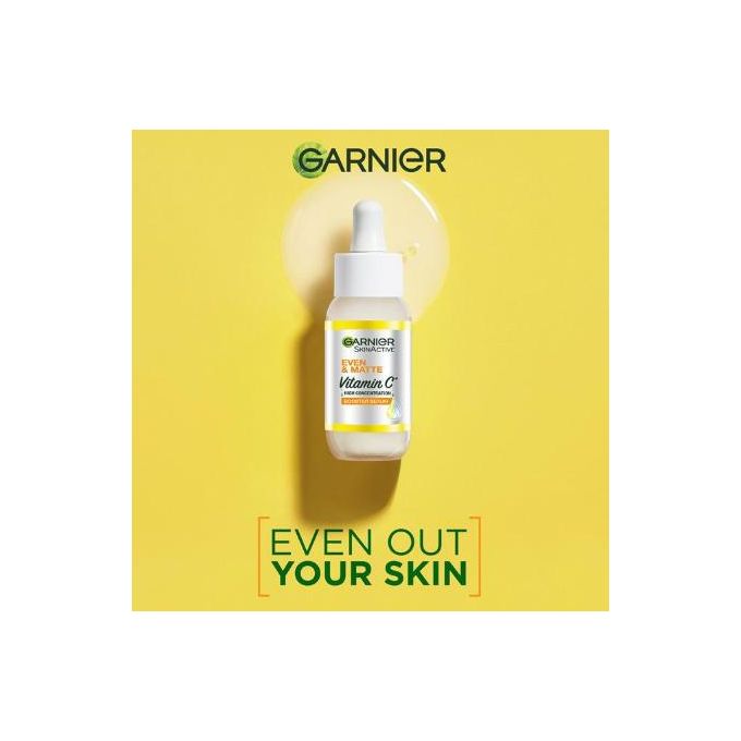 【Discounted】Garnier Even & Matte Super Day Routine Kit: Super Uv SPF 50 Sunscreen + Water Gel Glow Moisturizer + Day Serum 15ml