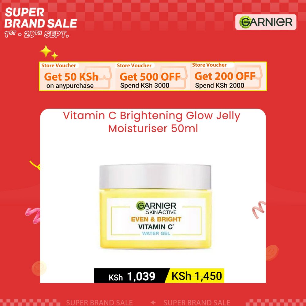 【Discounted】Garnier Skin Active Vitamin C Brightening Glow Jelly Moisturiser 50ml