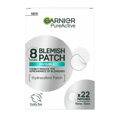 Garnier Pure Active 8hr Invisible Pimple Patch, Enriched with Hydrocolloid that Reduce Pimple Size in 8 hours
