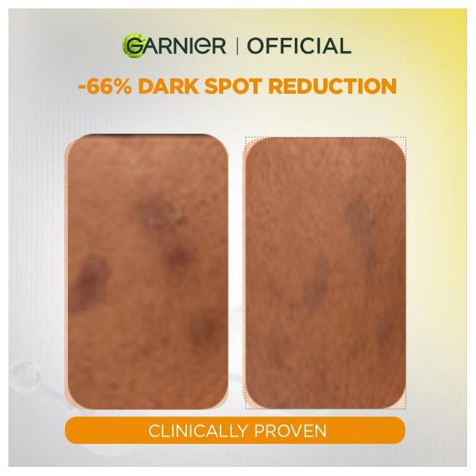 Garnier Even & Bright Booster Serum Vitamin C+ with 3.5% Niacinamide + Vitamin C & Salicylic Acid Brightens & Corrects Dark Spots