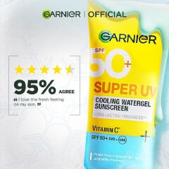 Garnier Super UV Cooling Watergel Sunscreen  (Pack of 2)