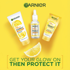 Garnier Even & Bright Vitamin C Cleansing Foam 100Ml