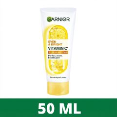 Garnier Even & Bright Cleansing Foam with Vitamin C And Lemon 50Ml