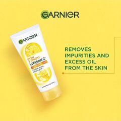 Garnier Even & Bright Cleansing Foam with Vitamin C And Lemon 50Ml