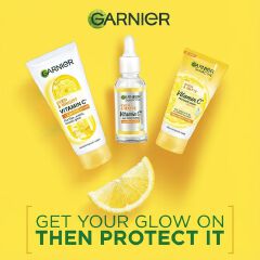 Garnier Even & Bright Cleansing Foam with Vitamin C And Lemon 50Ml