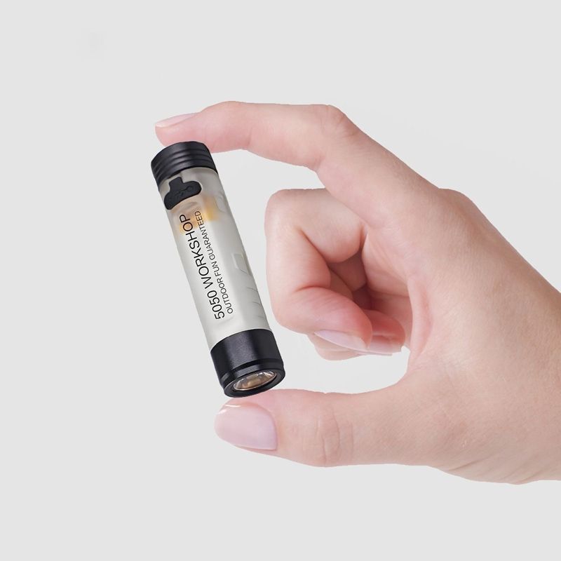 Mini Flashlight Outdoor Key Clip Cap Portable Led Lamp Long Endurance Emergency Relief Pocket Lighting Tool Rechargeable Small Torch