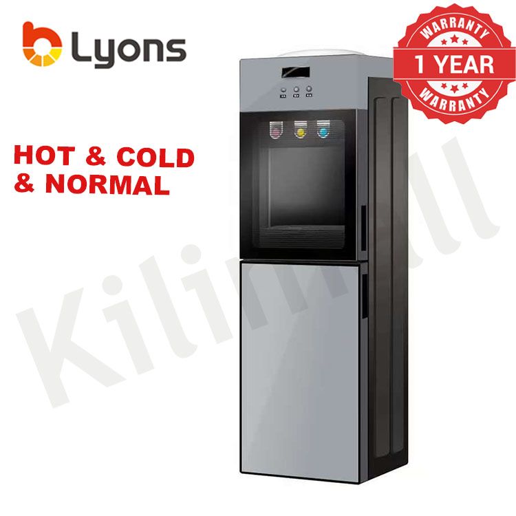 LYONS AFK-112/AFK-1199- 3 Taps - Hot & Cold & Normal standing Water Dispenser with Storage Cabine  ousehold Appliance 3 Faucets Kitchen Appliance big size