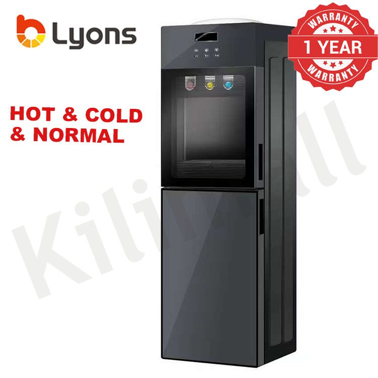LYONS AFK-112/AFK-1199- 3 Taps - Hot & Cold & Normal standing Water Dispenser with Storage Cabine  ousehold Appliance 3 Faucets Kitchen Appliance big size