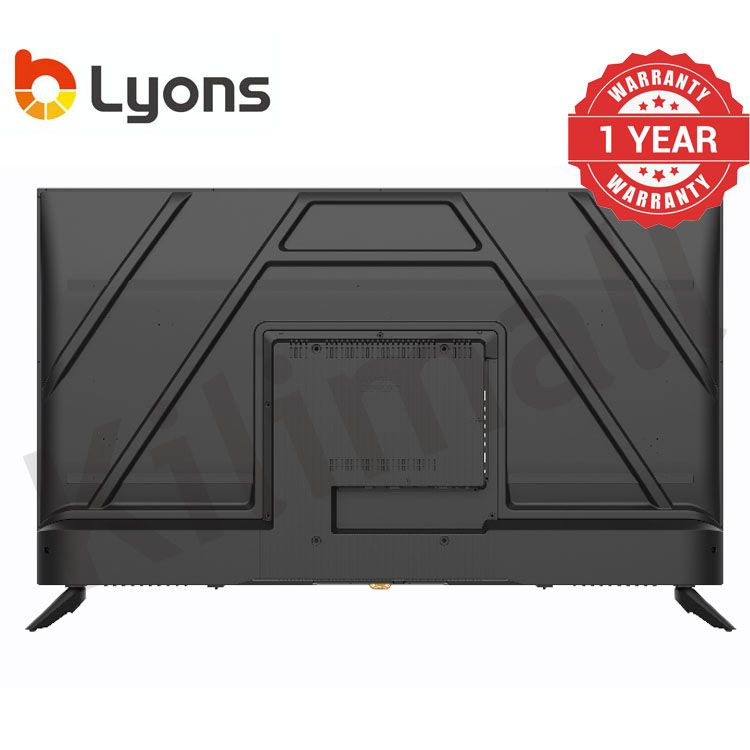LYONS 50 Inch 4K Blutooth Frameless Smart TV HD with Netflix TV YouTube  Android  Energy Saving LST5004W Wide Visual Angle Television Tv leg/stands Television Smart TVS 1G+8G