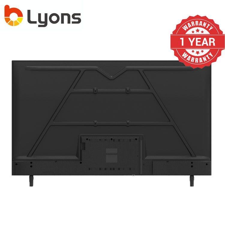 LYONS 55 Inch 4K Blutooth Frameless Smart TV HD with Netflix TV YouTube  Android  Energy Saving LST5503W Wide Visual Angle Television Tv leg/stands Television Smart TVS 1G+8G