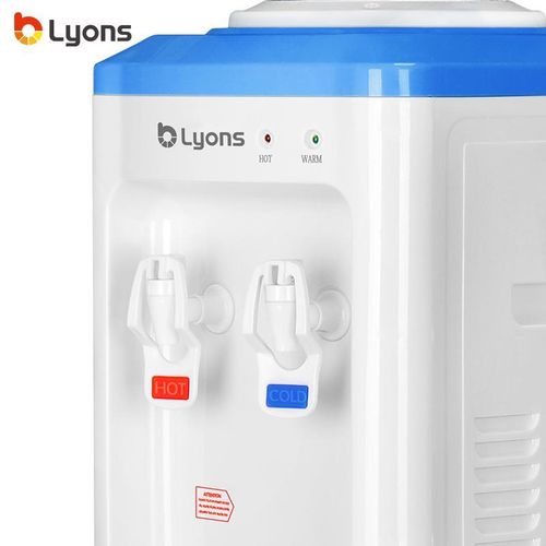 【Limited Offer！】LYONS AFK-108 Household Appliance Hot and normal standing Water Dispenser with Storage Cabinet 2 Faucets Kitchen Appliance big size【HOT！】