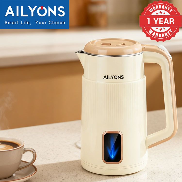 AILYONS 1.8L Electric Kettles Stainless steel FK-0322 electric kettle Kitchen Appliances Small Appliances
