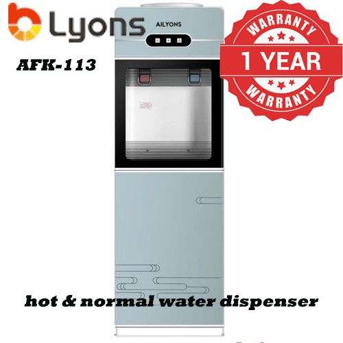 ALYONS AFK-113 Taps - Hot & Cold  standing Water Dispenser with Storage Cabine  ousehold Appliance 2 Faucets Kitchen Appliance big size