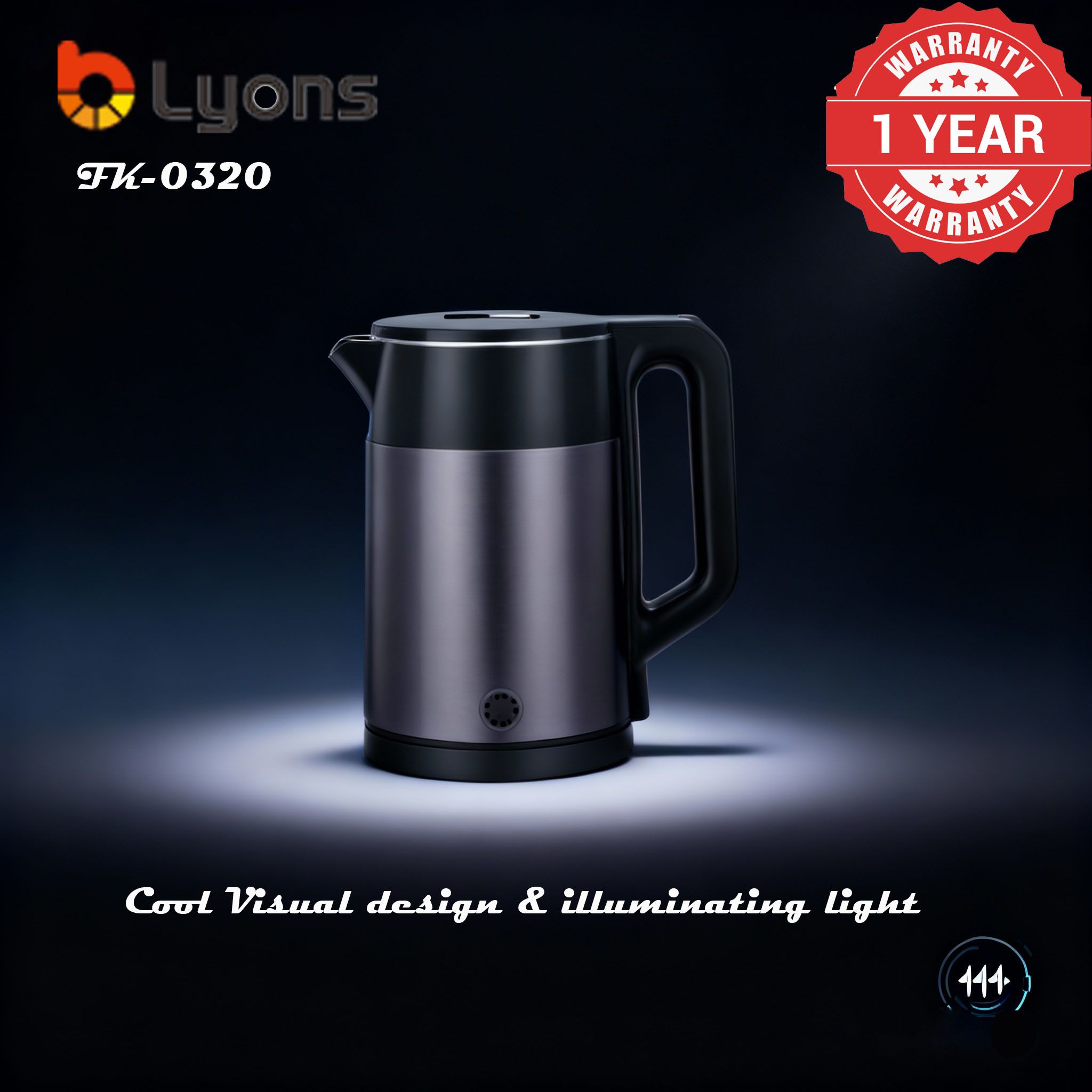 AILYONS 1.8L Electric Kettles Stainless steel  FK-0320 electric kettle Kitchen Appliances Small Appliances