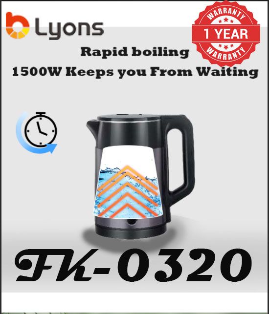 AILYONS 1.8L Electric Kettles Stainless steel  FK-0320 electric kettle Kitchen Appliances Small Appliances