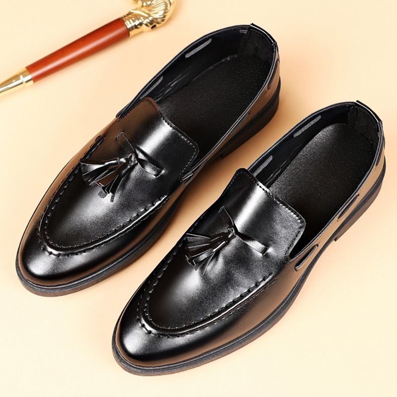 Anniversary Celebration Special-Priced Products Men shoes men official shoes Plus-Size Men's Breathable Thick-Soled British Business Formal And Casual Leather Shoes Men's British Casual Leather Shoes