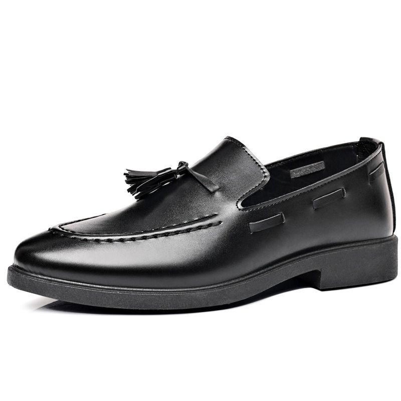 Anniversary Celebration Special-Priced Products Men shoes men official shoes Plus-Size Men's Breathable Thick-Soled British Business Formal And Casual Leather Shoes Men's British Casual Leather Shoes