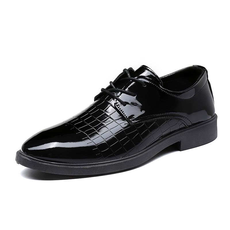 Anniversary Celebration Special-Priced Products Men shoes men official shoes Derbies High-end large-size men's business leather shoes with a sense of luxury, shiny formal shoes