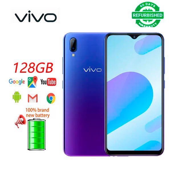 Refurbished phones vivo Y93 4+64GB 6+128GB dul SIM smartphone FHD  smart Phone