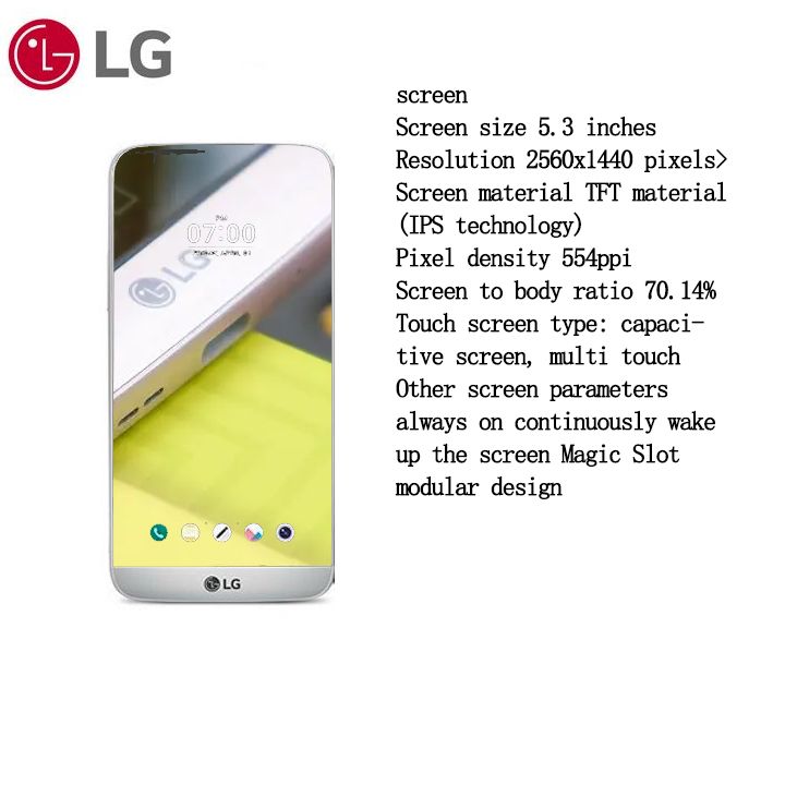 Refurbished LG 32GB+4GB 6''  2700mAh Battery Smart Phones Dual SIM 24MP+18MP Camera Mobile phones  Qualcomm Snapdragon 820 2G 3G 4G