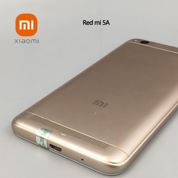 Refurbished xiaomi redmi 5A 4GB+32GB 5'' 3000mAh Battery Smart Phones Dual SIM 1300MP+5MP Camera Mobile phones Qualcomm Snapdragon 425 processor