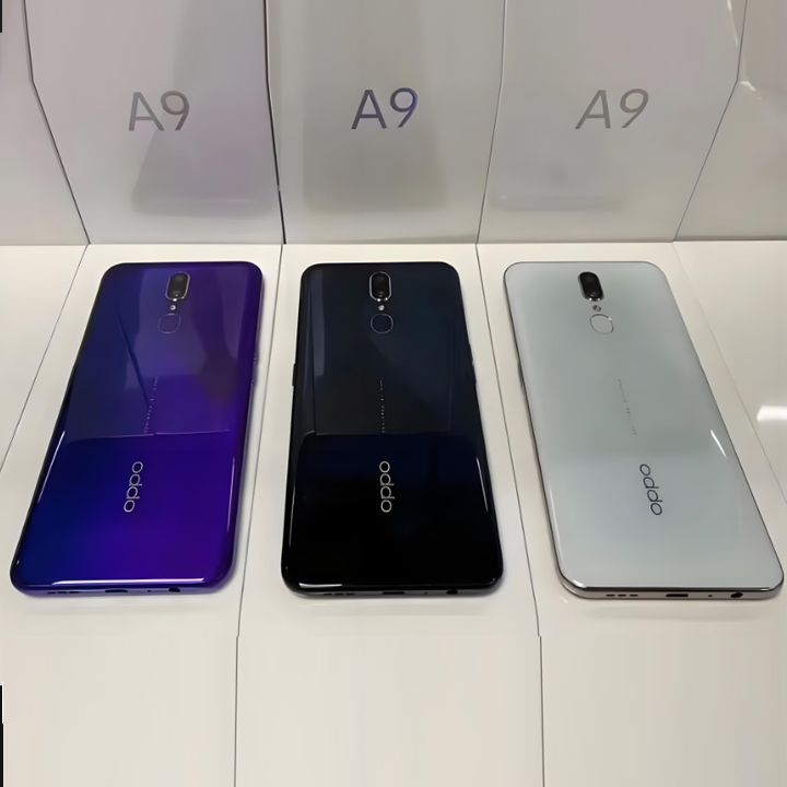 Refurbished OPPO A9 F11 128GB+6GB 6.5'' Face unlock 4040mAh Battery Smart Phones Dual SIM