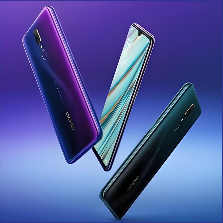 Refurbished OPPO A9 F11 128GB+6GB 6.5'' Face unlock 4040mAh Battery Smart Phones Dual SIM