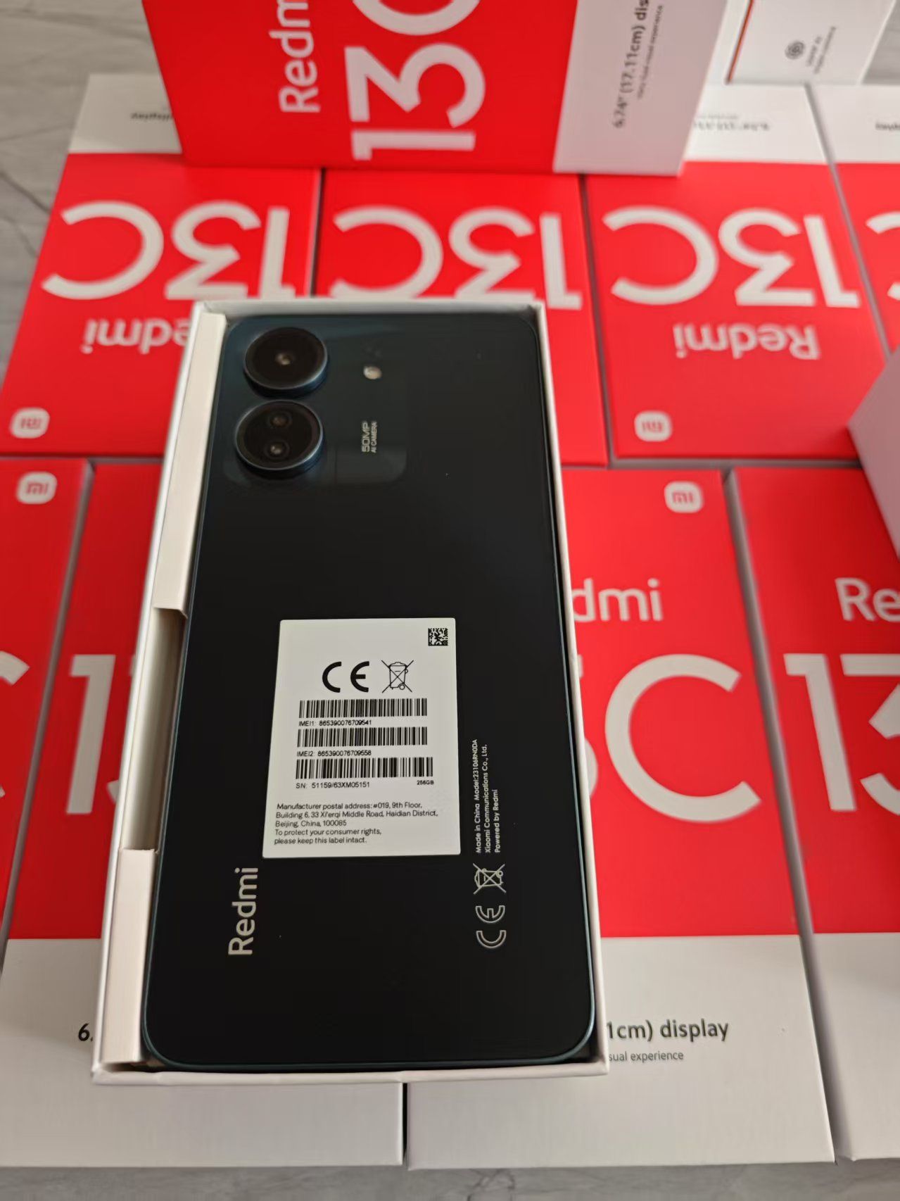 Phones xiaomi redmi 13C 8GB+256GB 6.74icn