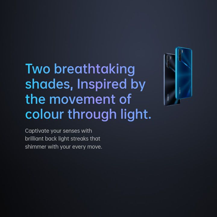 Refurbished OPPO A91 F15 Smart Phone 256GB 128GB 6.4" without Fingerprint unlock phone Dual SIM 4G phone Refurbished Phone SmartPhones Mobile Phones 128GB phone 4G Phone oppp phone smartphone A91 F15