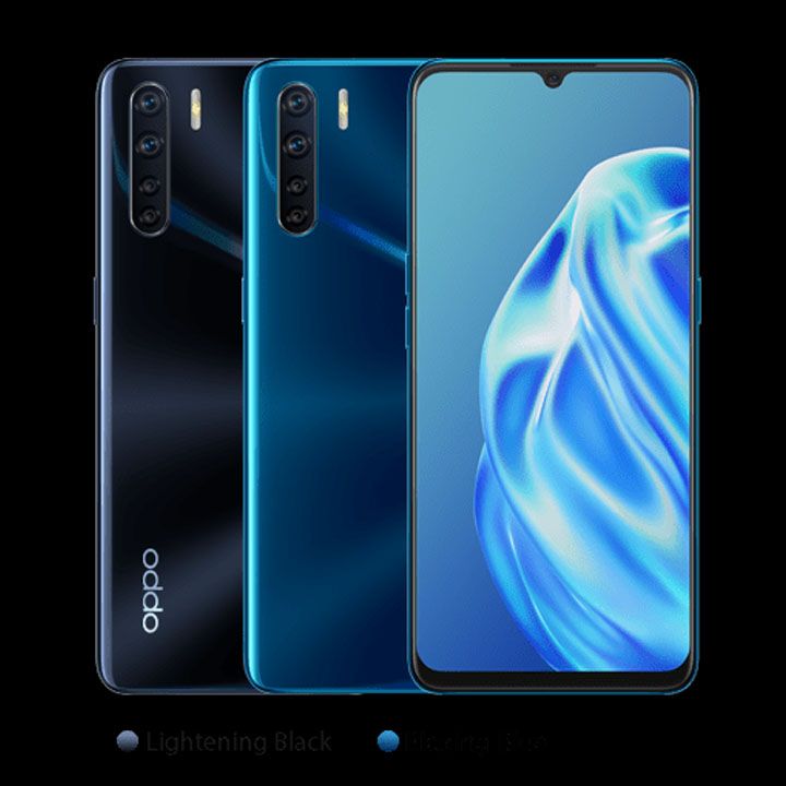 Refurbished OPPO A91 F15 Smart Phone 256GB 128GB 6.4" without Fingerprint unlock phone Dual SIM 4G phone Refurbished Phone SmartPhones Mobile Phones 128GB phone 4G Phone oppp phone smartphone A91 F15