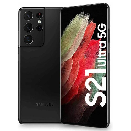 Galaxy S21 Ultra 5G, 128 GB,6.8" Dynamic AMOLED Screen, 5000 MAh, Duo Sim Black