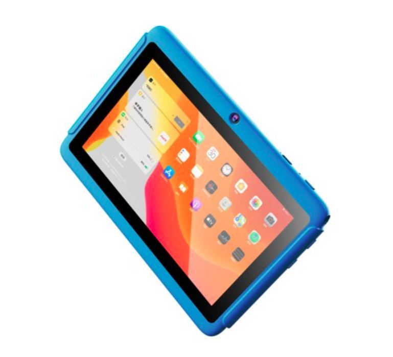 oteeto Tab 4 Kids WIFI Tablet, 7 Inch, 4GB Ram + 128GB Storage, 3000 mAh Battery, Free Screen Protector, cover and Kids Bracelet