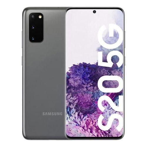 Samsung S20 5G, 6.2 Inches, 8GB RAM+128GB ROM, 64 MP + 10MP, Duo sim - Grey