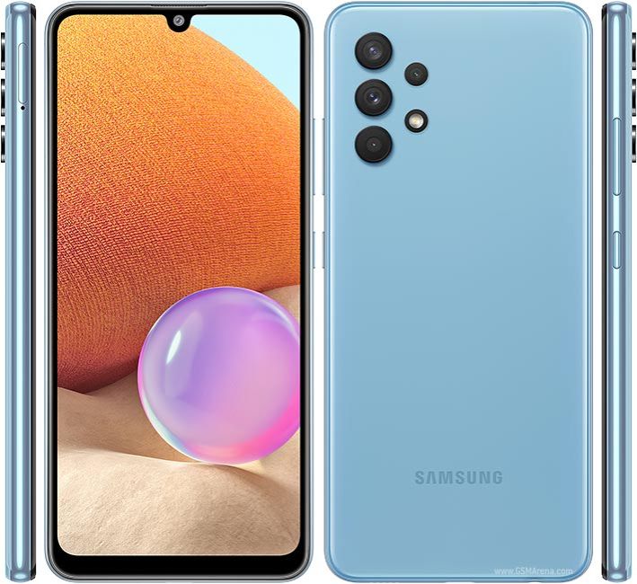 Samsung A32 , 4GB Ram ,128GB Storage, 64MP  Back Camera + 20 MP camera, 5000 mAh battery, Duo Sim