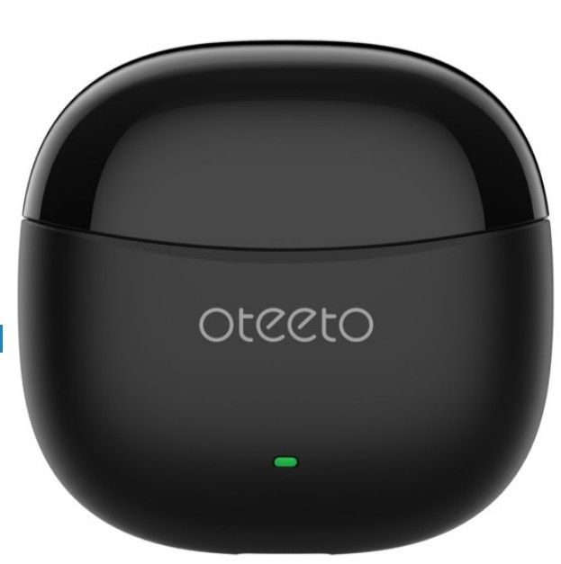 oteeto OT201 Great Quality ,on ear, Active Noise Cancellation Wireless TWS Bluetooth Earbuds Headphones - Black