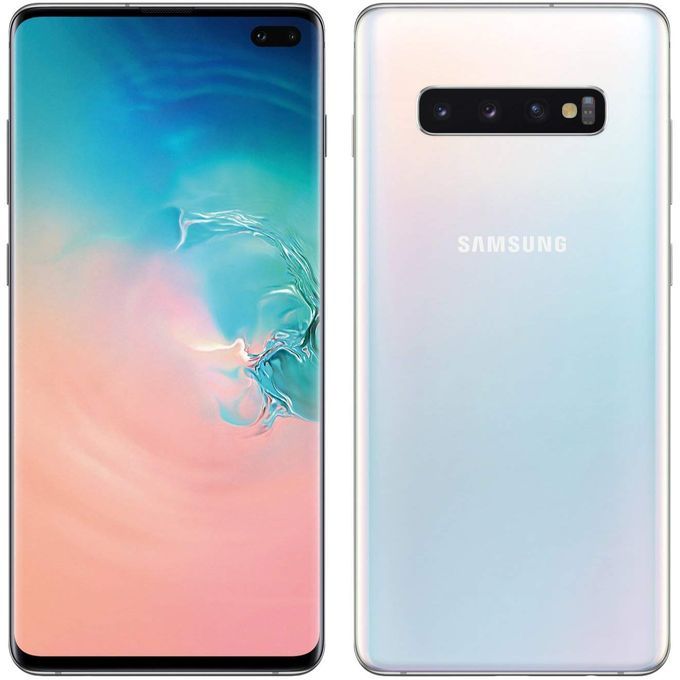 Galaxy S10+ Plus 6.4" HDR10+ ,512 GB - 8GB RAM, 12MP+ 12MP+ 16MP main Camera, 10MP Selfie camera Single SIM - White