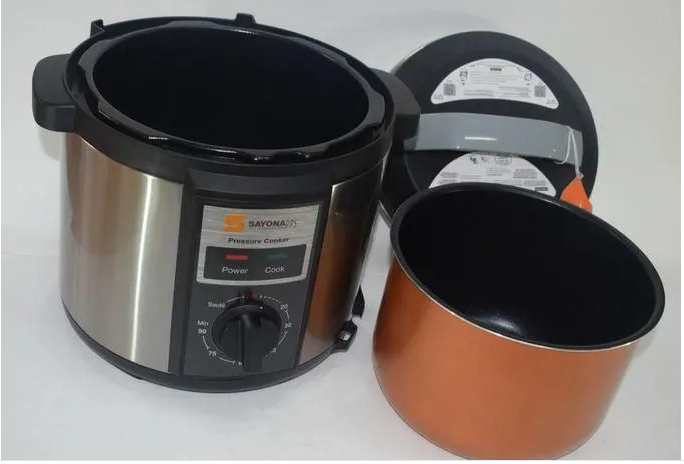 6L Sayona Manual  Electric Pressure Cooker 6 Litres Sayona Pressure Cooker SPC-100