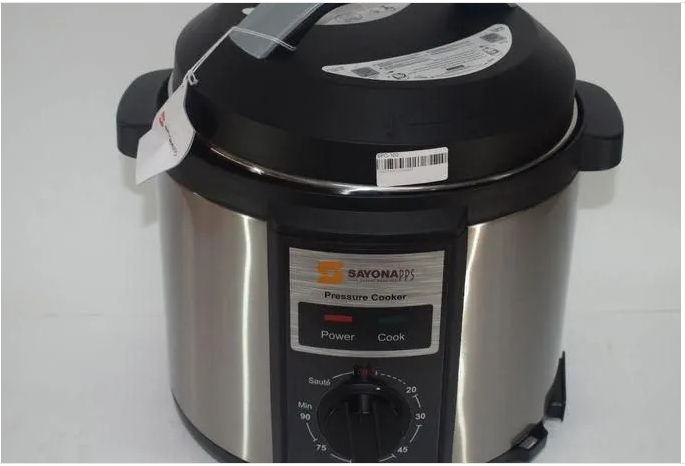 6L Sayona Manual  Electric Pressure Cooker 6 Litres Sayona Pressure Cooker SPC-100